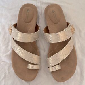 Women's Rilleyy Memory Foam Footbed Flat Sandals